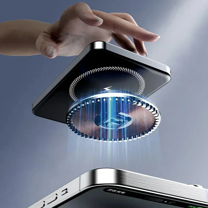 Magnetic Wireless Power Bank Portable 10000mah 120W Fast Charger Outdoor Travel iOS System iphone 15 Charging Equipment