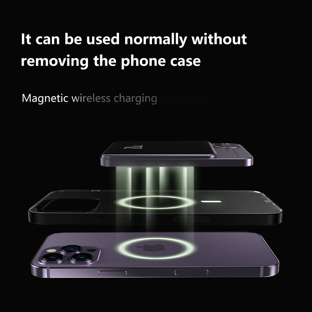 Magsafe Magnetic Wireless 10000 mah power Bank 22.5W Super Fast charging mobile power bank
