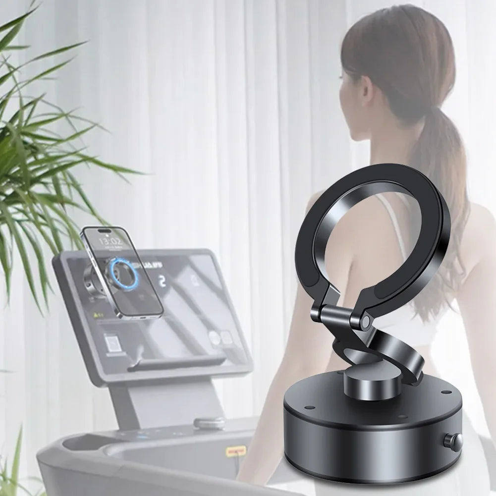 Magnetic Car Phone Holder Car Dash Phone Mount Tri-fold Foldable Phone Stand Hands Free Smartphone Support Car Accessories