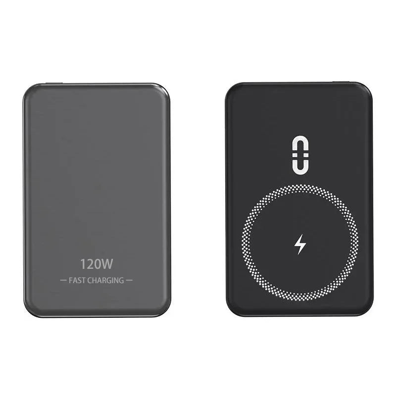 Magnetic Wireless Power Bank Portable 10000mah 120W  Fast Charger Outdoor Travel iOS System iphone 15 Charging Equipment