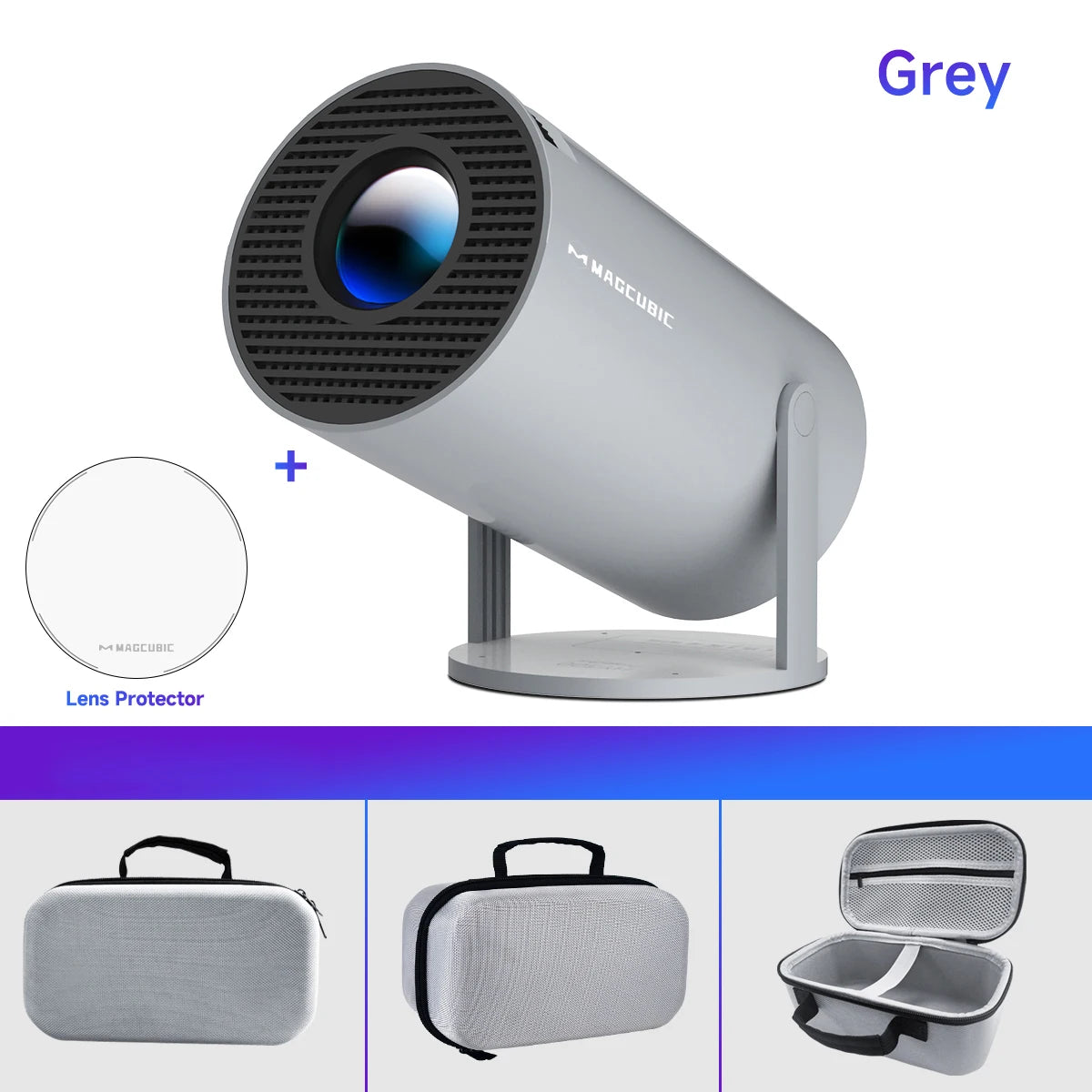 Magcubic Projector HY300 Pro 4K Android 11 Dual Wifi6 260ANSI Allwinner H713 BT5.0 1080P 1280*720P Home Cinema Outdoor Projetor
