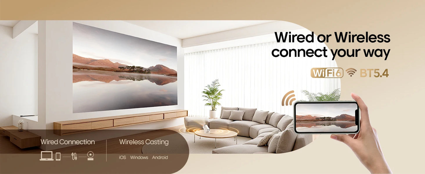 Magcubic Projector HY300 Pro 4K Android 11 Dual Wifi6 260ANSI Allwinner H713 BT5.0 1080P 1280*720P Home Cinema Outdoor Projetor